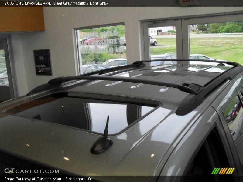 Steel Grey Metallic / Light Gray 2005 GMC Envoy SLE 4x4