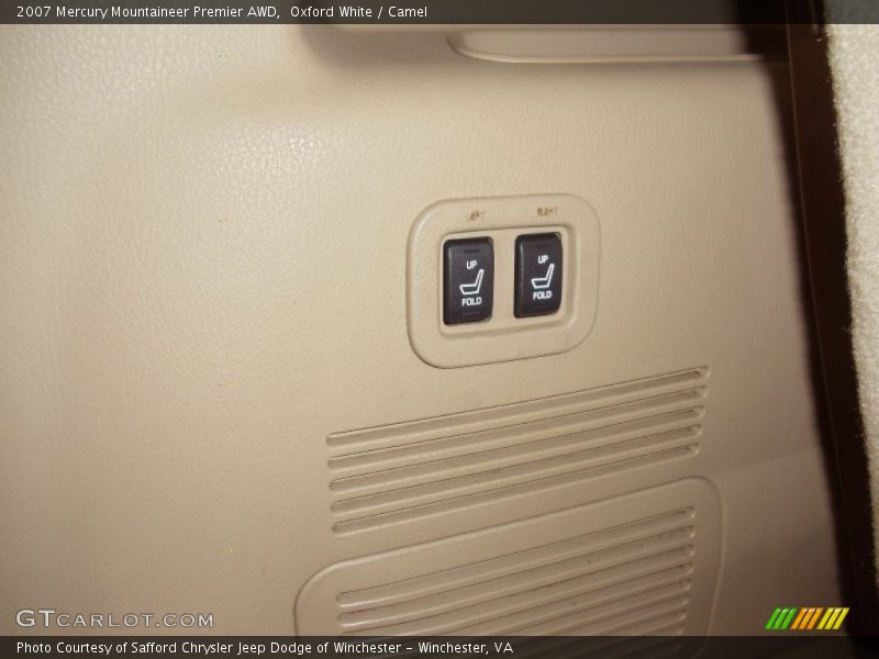Oxford White / Camel 2007 Mercury Mountaineer Premier AWD