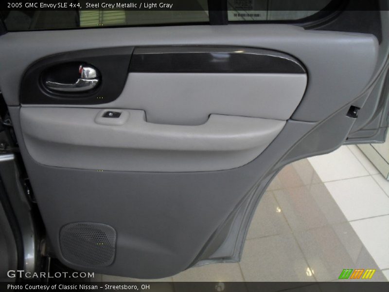 Steel Grey Metallic / Light Gray 2005 GMC Envoy SLE 4x4