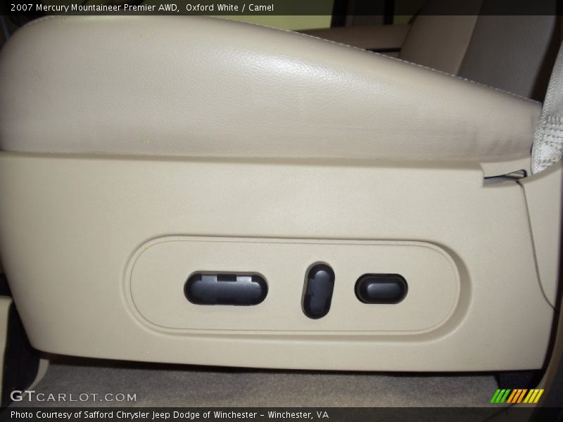 Oxford White / Camel 2007 Mercury Mountaineer Premier AWD