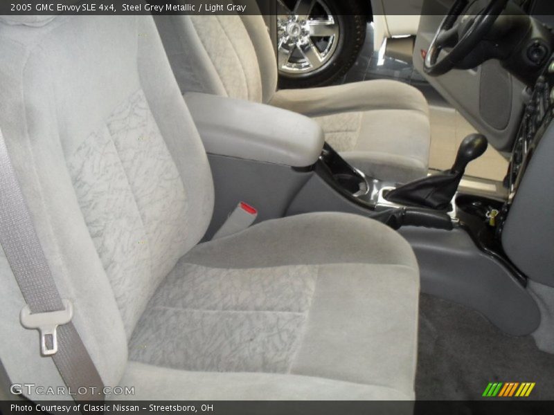 Steel Grey Metallic / Light Gray 2005 GMC Envoy SLE 4x4