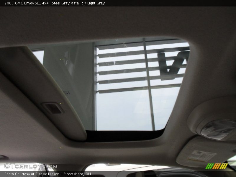 Steel Grey Metallic / Light Gray 2005 GMC Envoy SLE 4x4