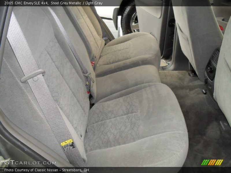 Steel Grey Metallic / Light Gray 2005 GMC Envoy SLE 4x4