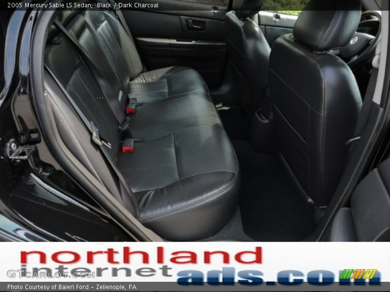 Black / Dark Charcoal 2005 Mercury Sable LS Sedan