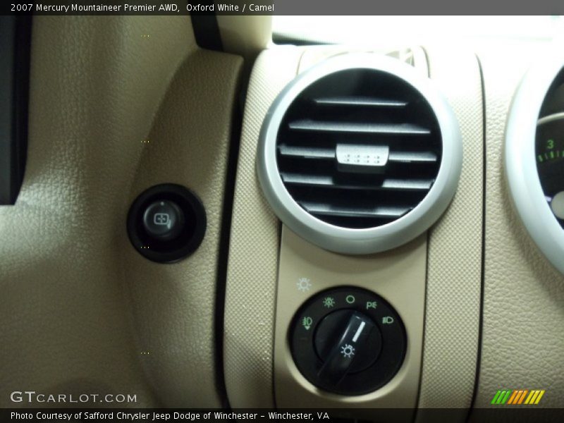 Oxford White / Camel 2007 Mercury Mountaineer Premier AWD