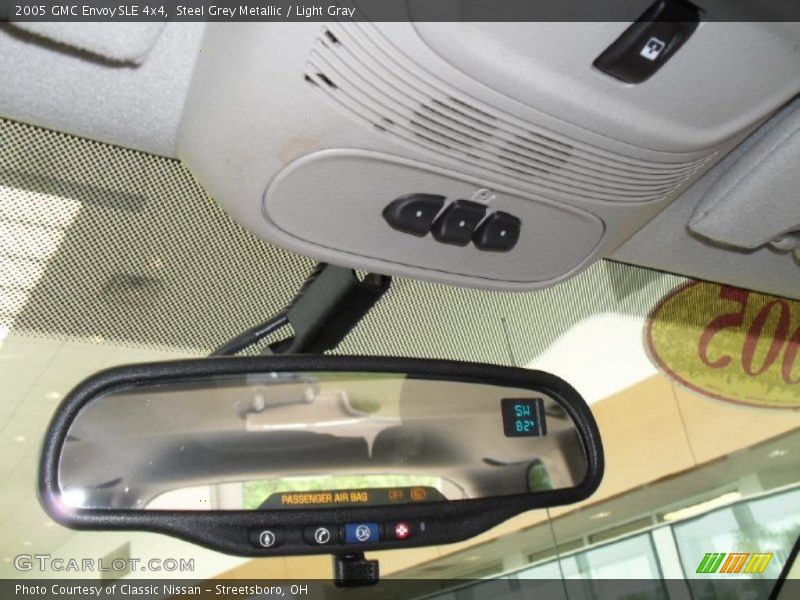 Steel Grey Metallic / Light Gray 2005 GMC Envoy SLE 4x4