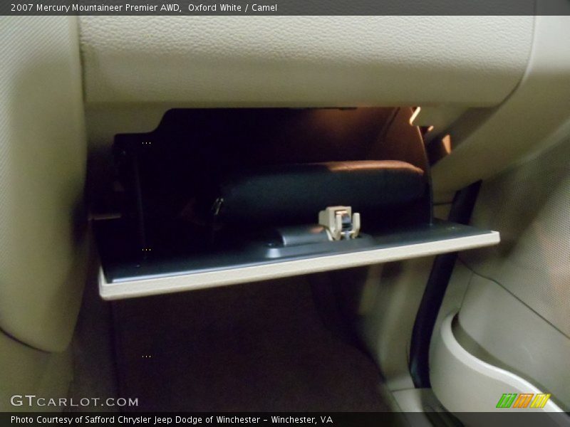 Oxford White / Camel 2007 Mercury Mountaineer Premier AWD