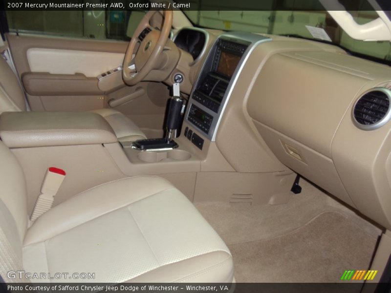 Oxford White / Camel 2007 Mercury Mountaineer Premier AWD