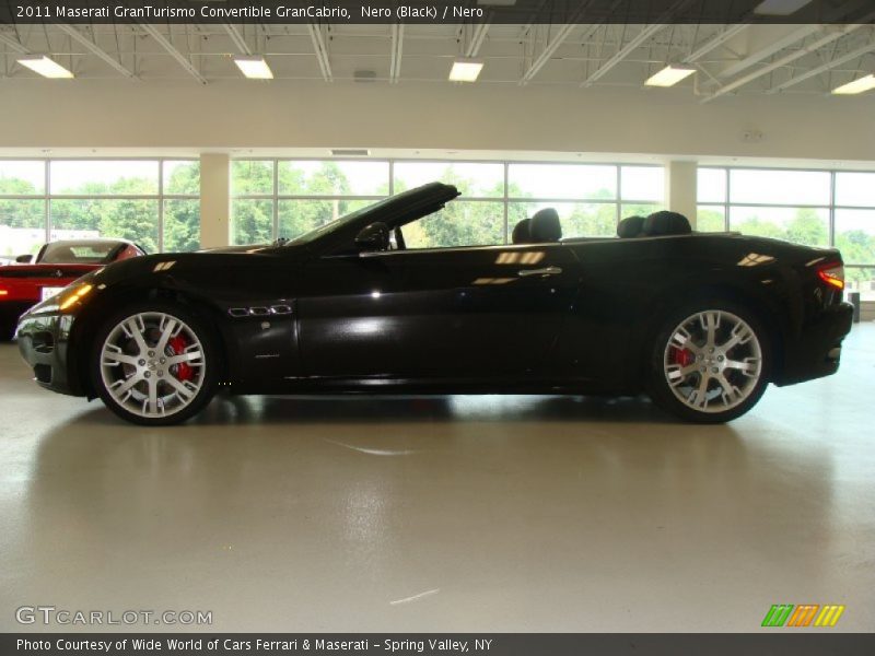 Nero (Black) / Nero 2011 Maserati GranTurismo Convertible GranCabrio