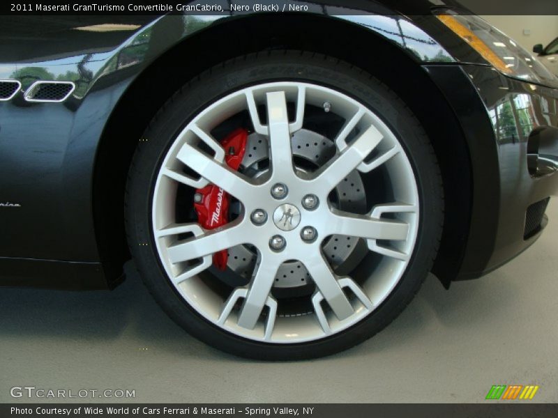 Nero (Black) / Nero 2011 Maserati GranTurismo Convertible GranCabrio
