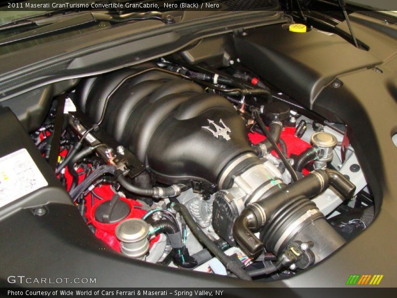  2011 GranTurismo Convertible GranCabrio Engine - 4.7 Liter DOHC 32-Valve VVT V8