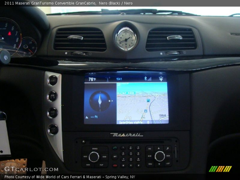 Navigation of 2011 GranTurismo Convertible GranCabrio