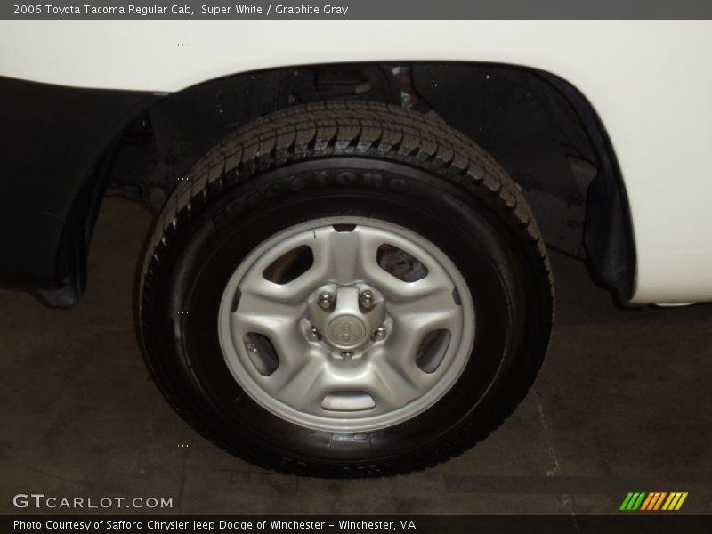 Super White / Graphite Gray 2006 Toyota Tacoma Regular Cab