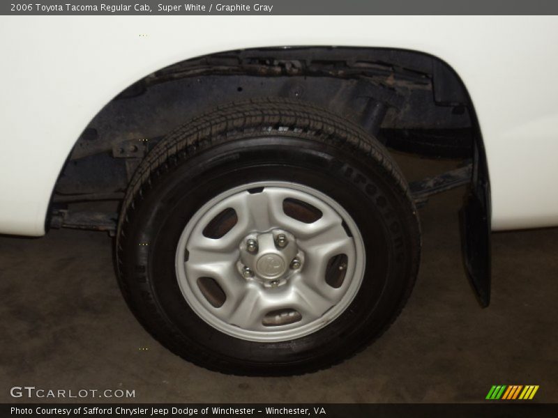 Super White / Graphite Gray 2006 Toyota Tacoma Regular Cab