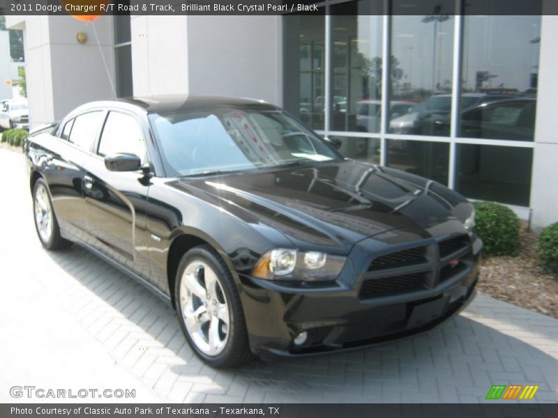 Brilliant Black Crystal Pearl / Black 2011 Dodge Charger R/T Road & Track