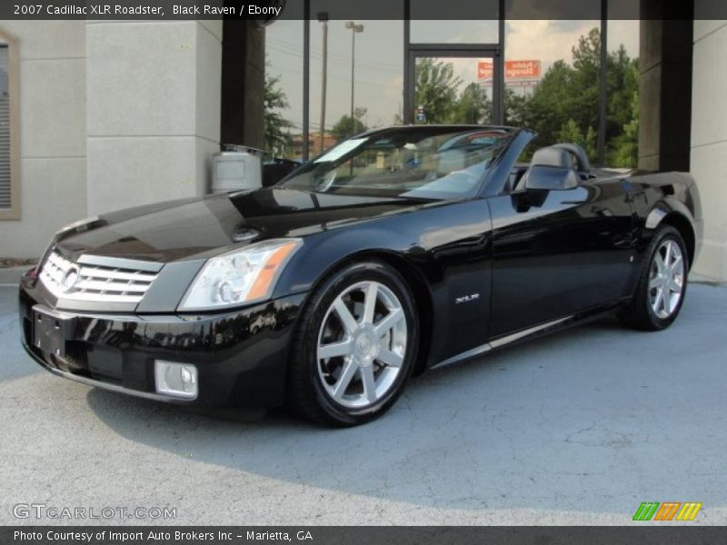 Black Raven / Ebony 2007 Cadillac XLR Roadster