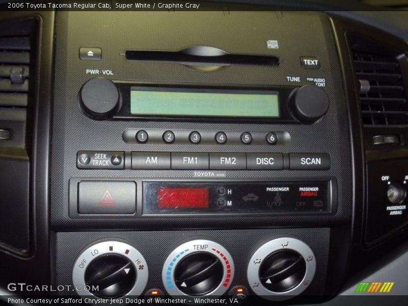 Super White / Graphite Gray 2006 Toyota Tacoma Regular Cab