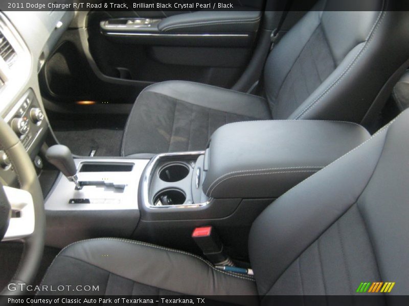 Brilliant Black Crystal Pearl / Black 2011 Dodge Charger R/T Road & Track