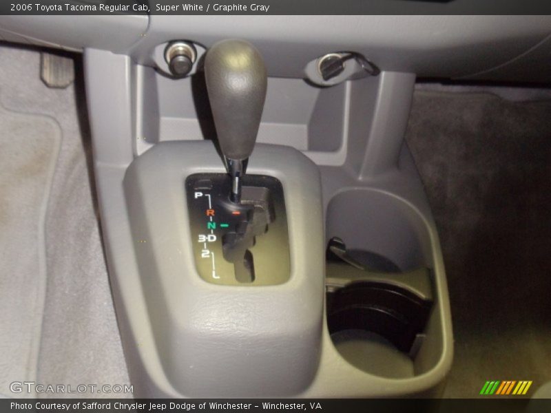 Super White / Graphite Gray 2006 Toyota Tacoma Regular Cab