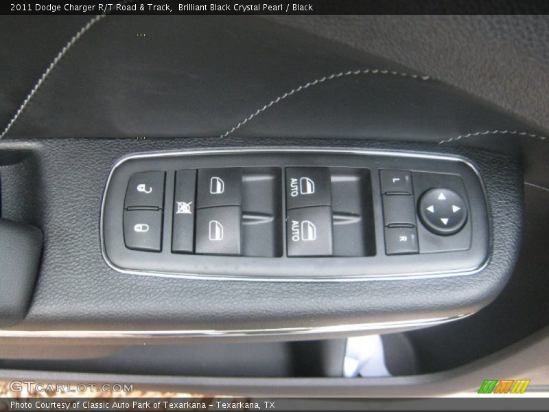 Brilliant Black Crystal Pearl / Black 2011 Dodge Charger R/T Road & Track