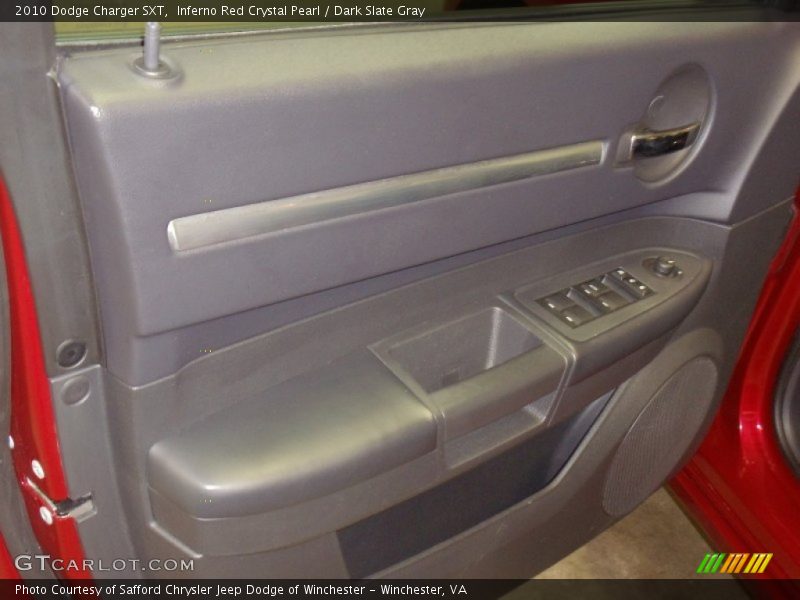 Inferno Red Crystal Pearl / Dark Slate Gray 2010 Dodge Charger SXT