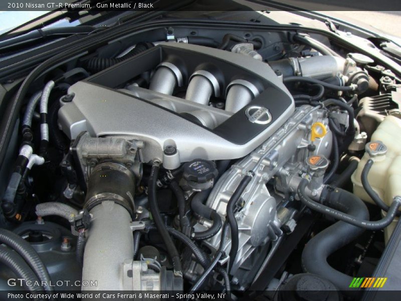  2010 GT-R Premium Engine - 3.8 Liter Twin-Turbocharged DOHC 24-Valve CVTCS V6 (VR38DETT)