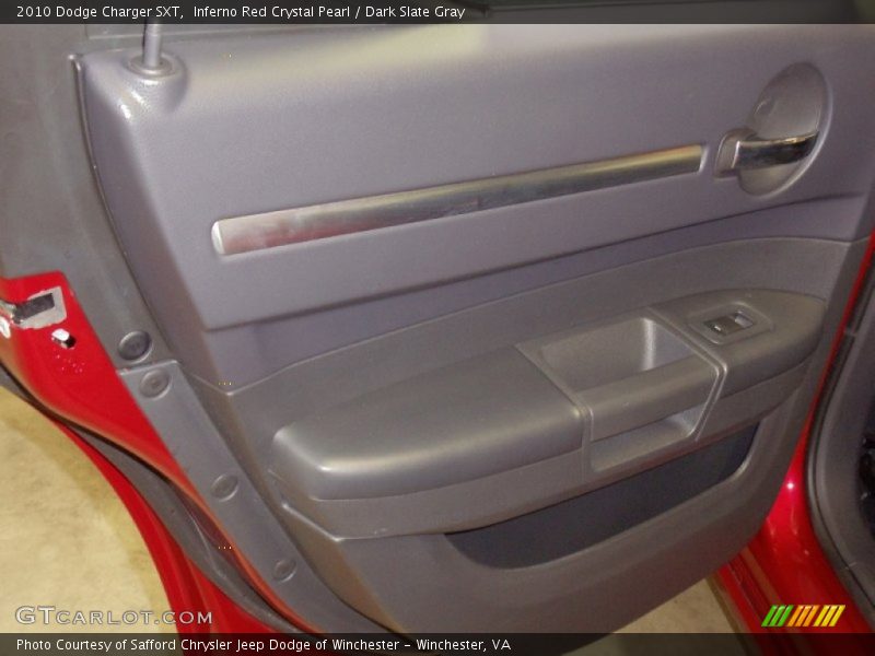 Inferno Red Crystal Pearl / Dark Slate Gray 2010 Dodge Charger SXT