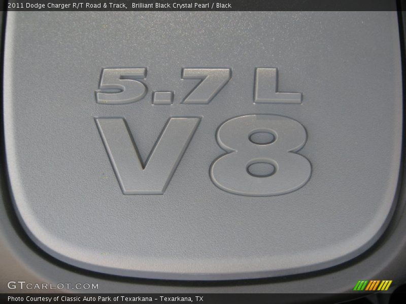 Brilliant Black Crystal Pearl / Black 2011 Dodge Charger R/T Road & Track