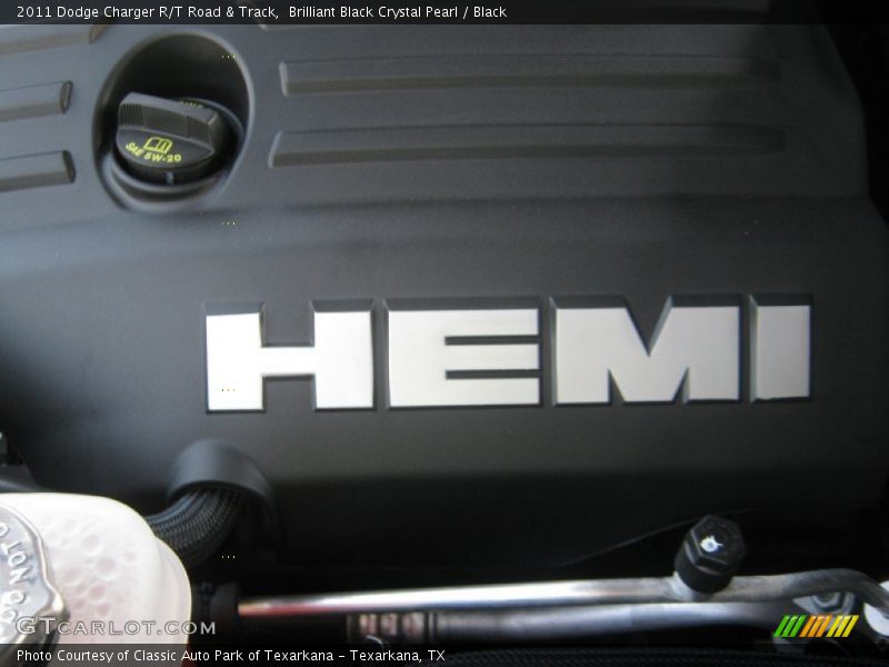 Brilliant Black Crystal Pearl / Black 2011 Dodge Charger R/T Road & Track