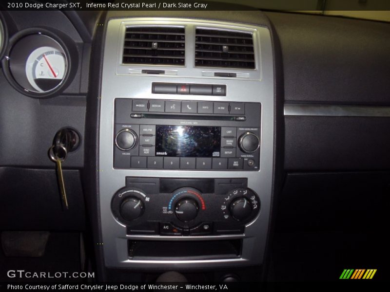 Inferno Red Crystal Pearl / Dark Slate Gray 2010 Dodge Charger SXT