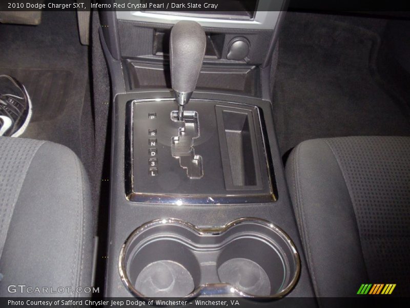 Inferno Red Crystal Pearl / Dark Slate Gray 2010 Dodge Charger SXT