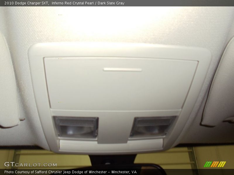 Inferno Red Crystal Pearl / Dark Slate Gray 2010 Dodge Charger SXT