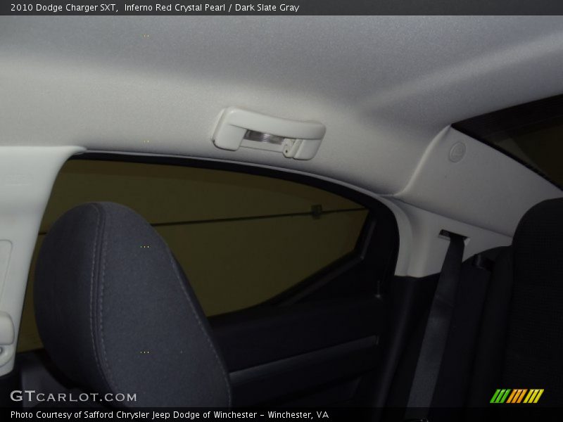 Inferno Red Crystal Pearl / Dark Slate Gray 2010 Dodge Charger SXT