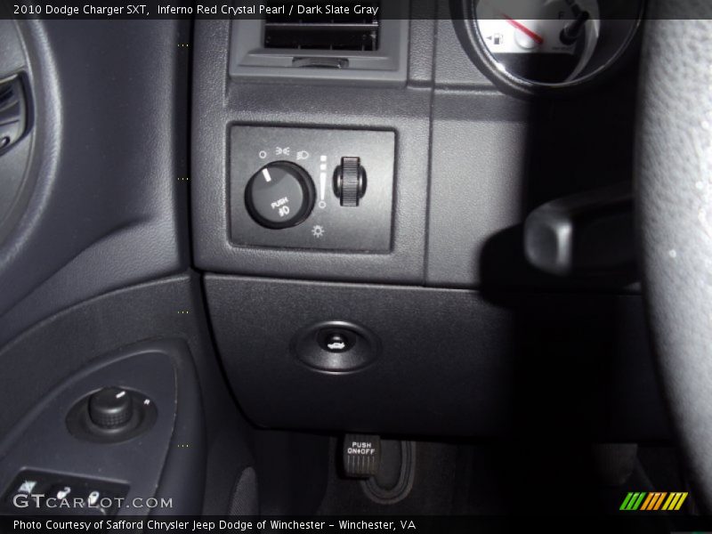 Inferno Red Crystal Pearl / Dark Slate Gray 2010 Dodge Charger SXT