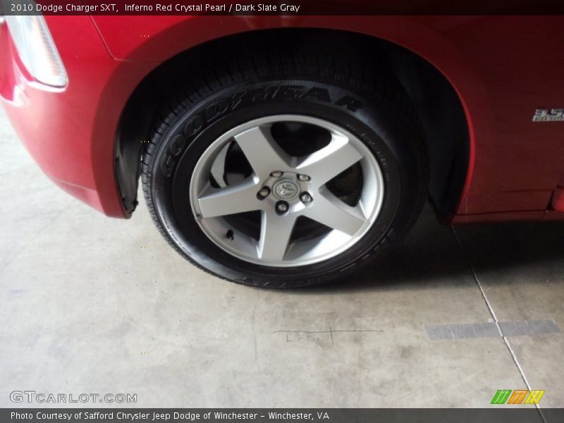 Inferno Red Crystal Pearl / Dark Slate Gray 2010 Dodge Charger SXT