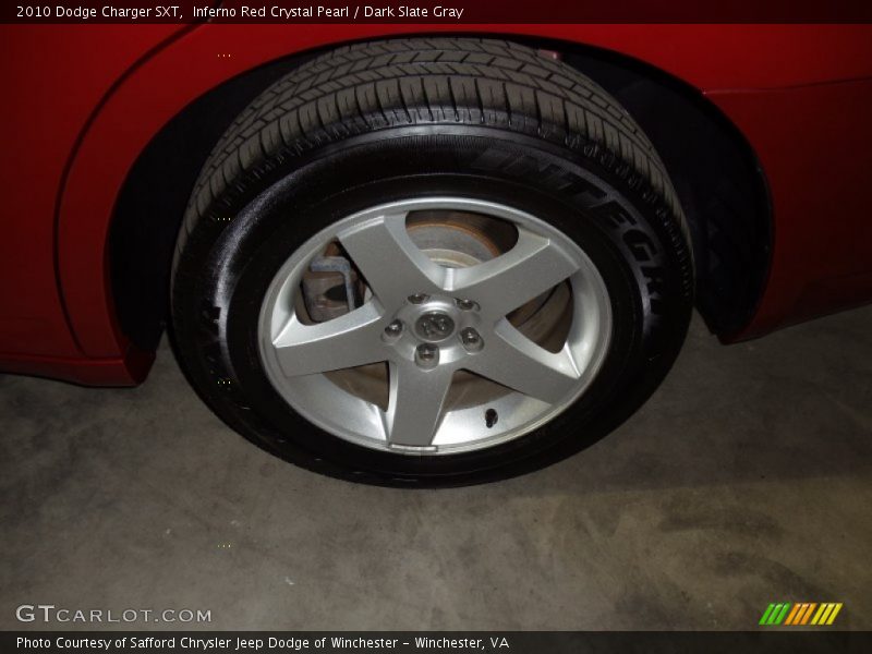 Inferno Red Crystal Pearl / Dark Slate Gray 2010 Dodge Charger SXT