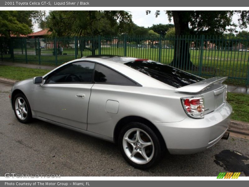 Liquid Silver / Black 2001 Toyota Celica GT-S