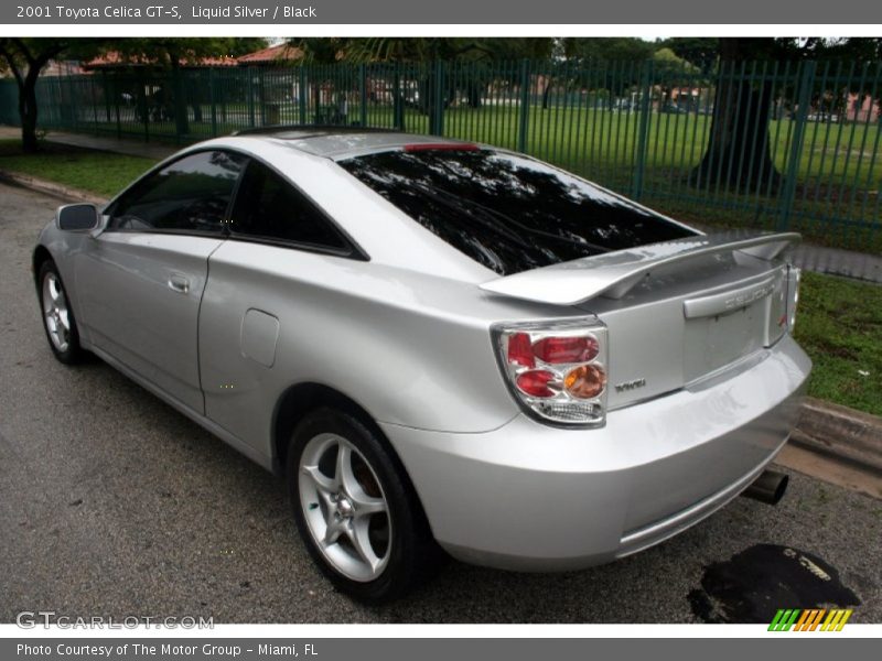 Liquid Silver / Black 2001 Toyota Celica GT-S