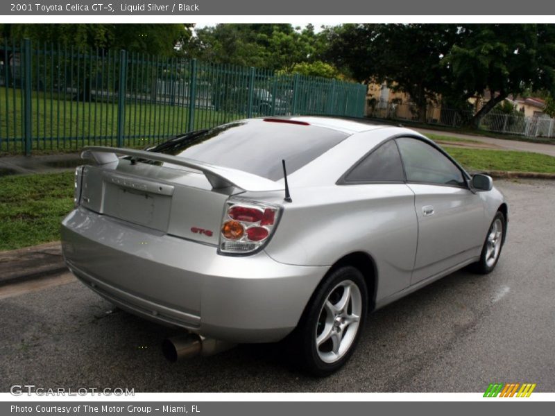 Liquid Silver / Black 2001 Toyota Celica GT-S
