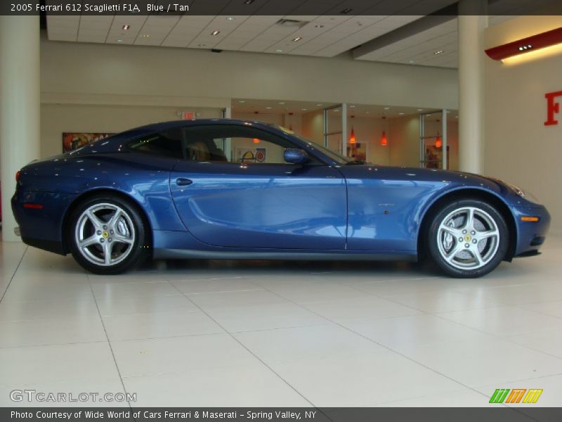  2005 612 Scaglietti F1A Blue