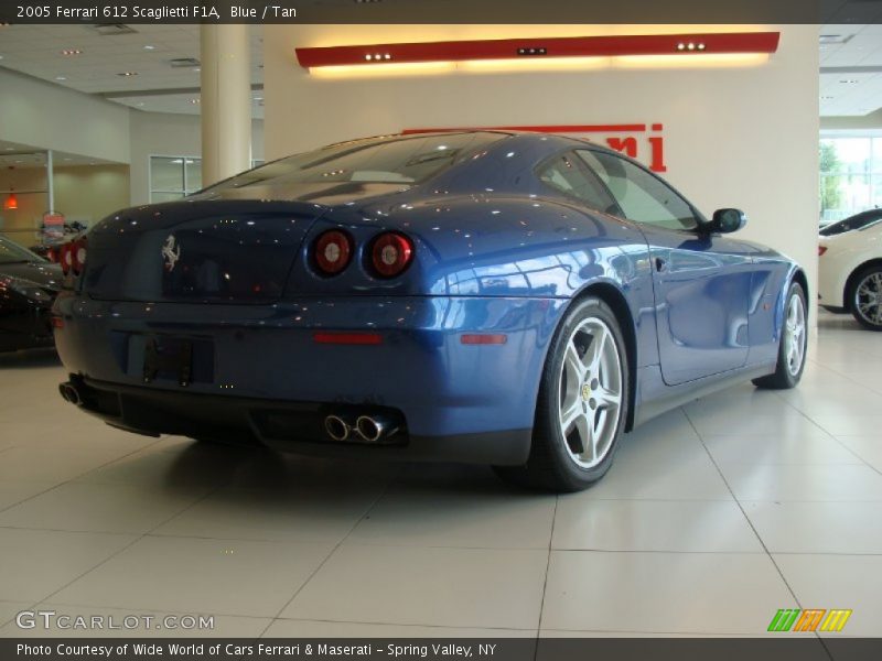  2005 612 Scaglietti F1A Blue