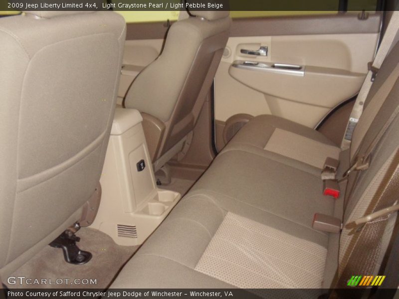 Light Graystone Pearl / Light Pebble Beige 2009 Jeep Liberty Limited 4x4