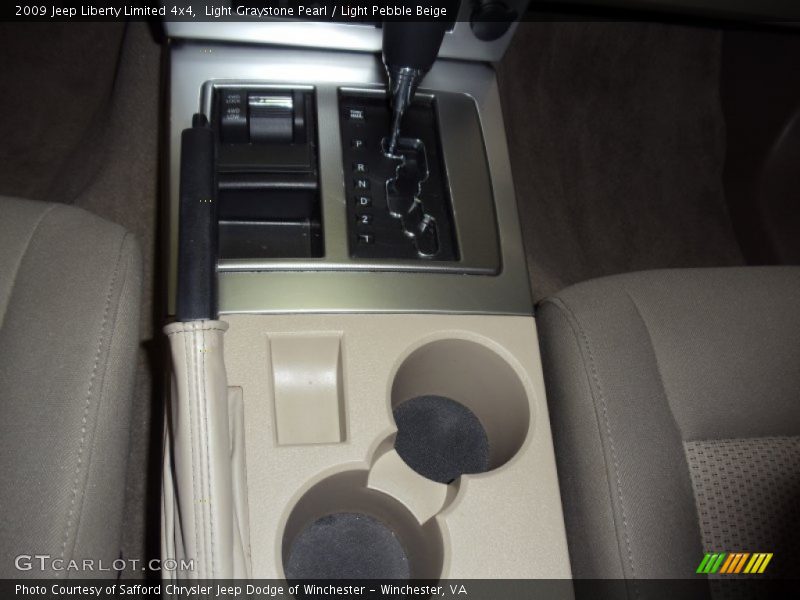 Light Graystone Pearl / Light Pebble Beige 2009 Jeep Liberty Limited 4x4