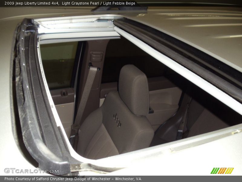 Sunroof of 2009 Liberty Limited 4x4