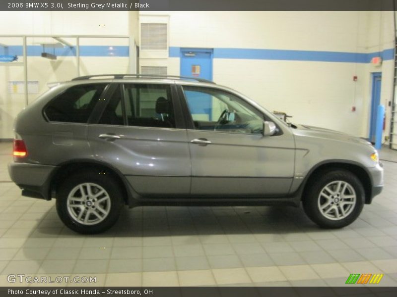 Sterling Grey Metallic / Black 2006 BMW X5 3.0i