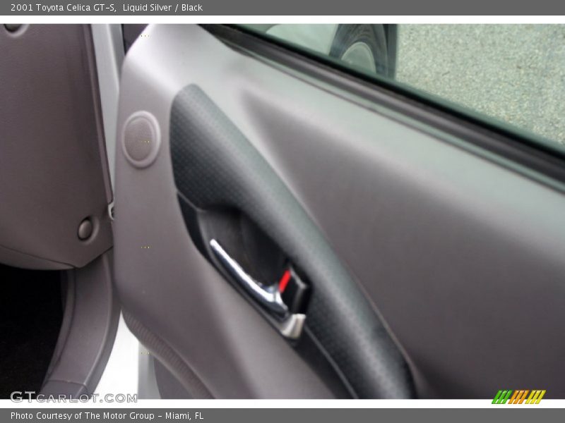 Liquid Silver / Black 2001 Toyota Celica GT-S