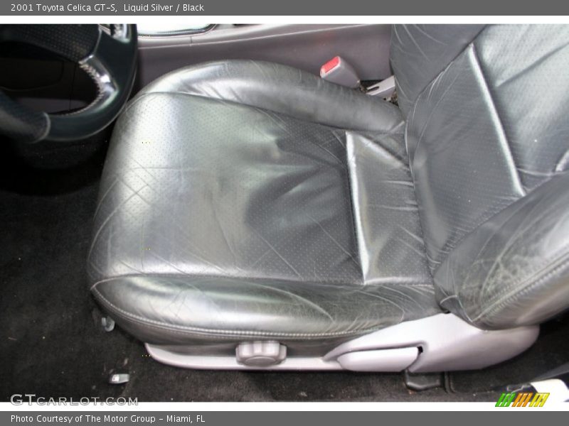 Liquid Silver / Black 2001 Toyota Celica GT-S