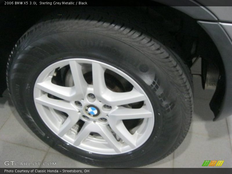Sterling Grey Metallic / Black 2006 BMW X5 3.0i