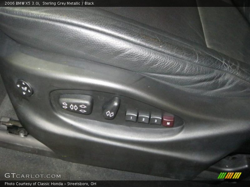 Sterling Grey Metallic / Black 2006 BMW X5 3.0i