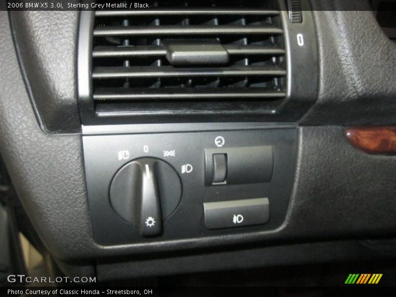 Sterling Grey Metallic / Black 2006 BMW X5 3.0i